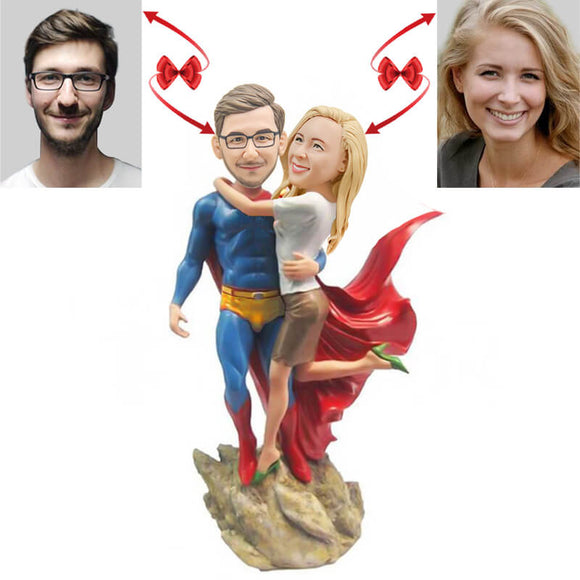Super Couple Custom Bobblehead